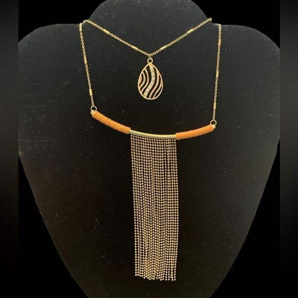 3 PIECE NECKLACE AND BRACELET SET - Picture 1 of 9